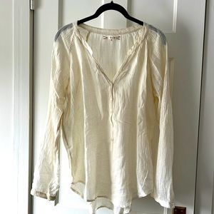 Xirena XS off-white Gauzy shirt